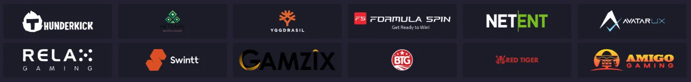Proveedores de software de juegos en Izzi Casino
